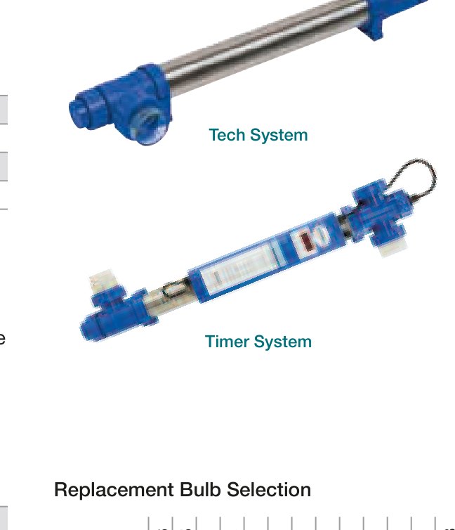 Blue Lagoon UV systems
